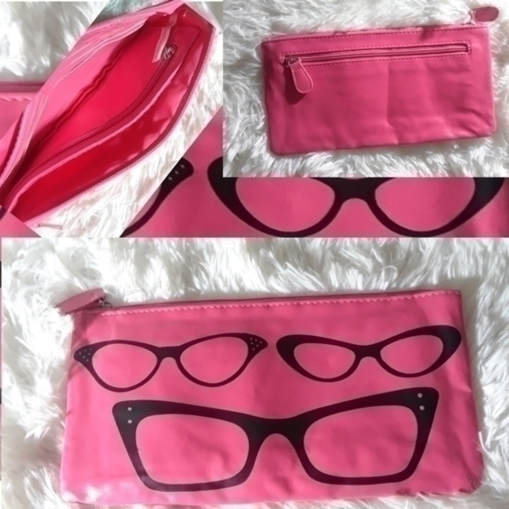☄Specks Pattern Faux Leather Wallet Pouch